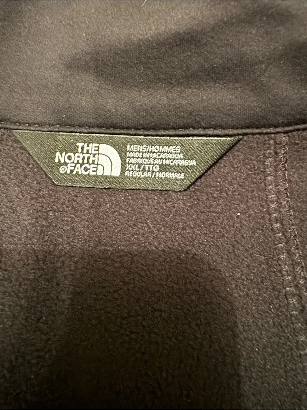The North Face Men's Black Apex Jacket with Chest Logo size XXL